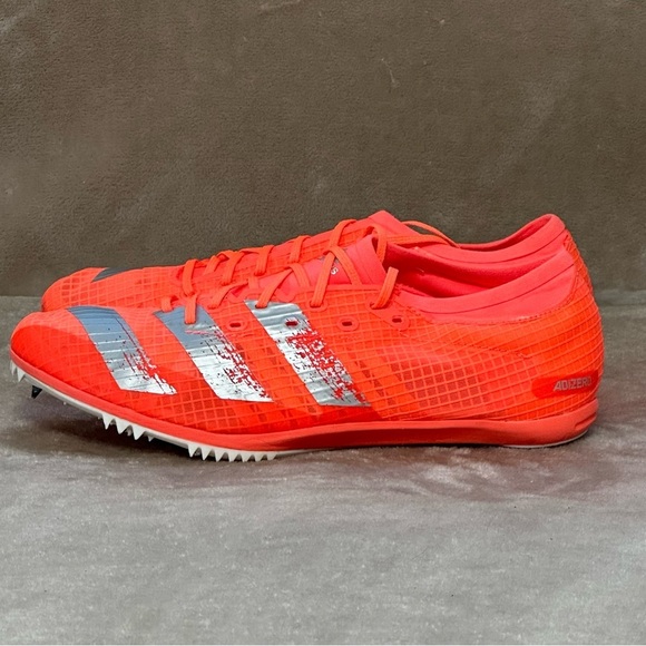 Adidas Adizero Ambition Signal Coral Track & Field Size 7.5 Male EE4606 - Picture 3 of 11